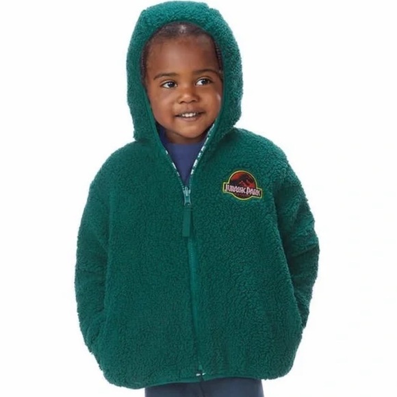 NWT Jurassic Park Reversible Jacket Size 2T - Picture 5 of 5